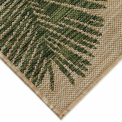 Indoor/Outdoor Textured Palms Polypropylene Rug, 6'6" x 9'4" | Plow & Hearth