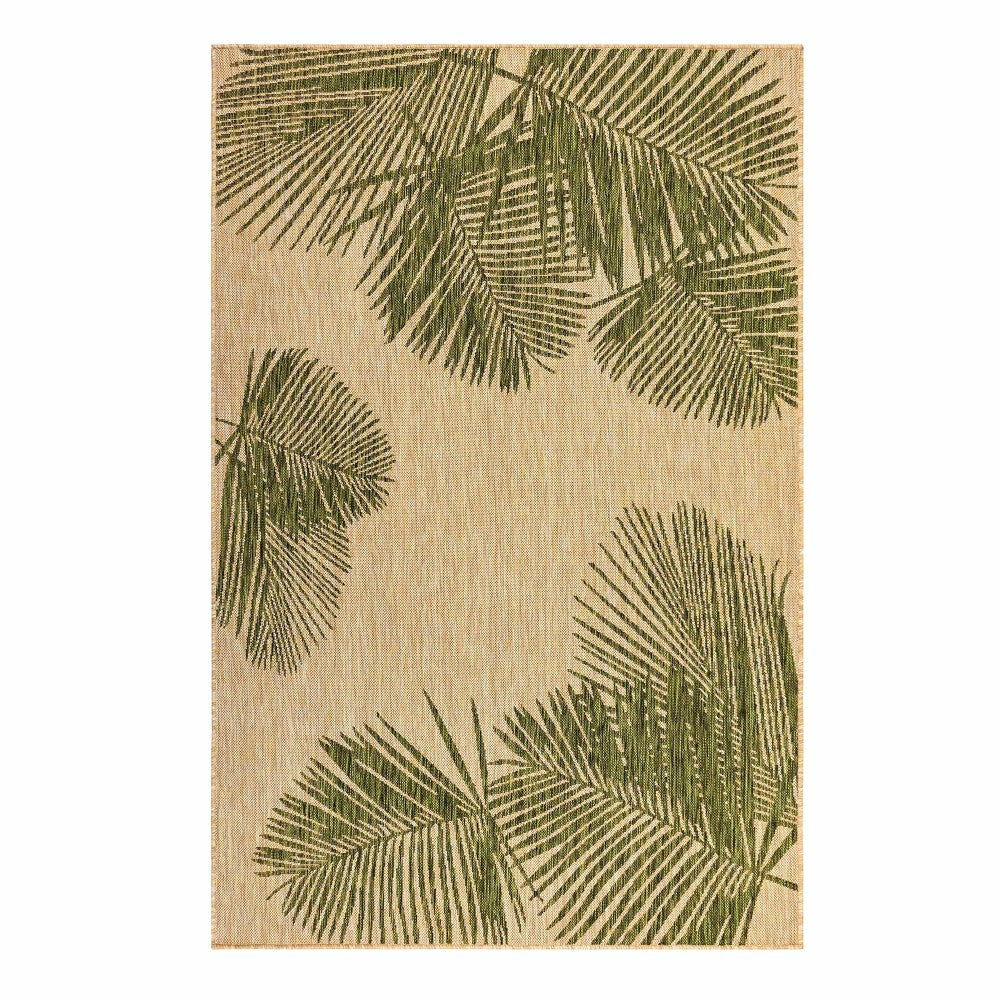 Indoor/Outdoor Textured Palms Polypropylene Rug, 39" x 59" | Plow & Hearth