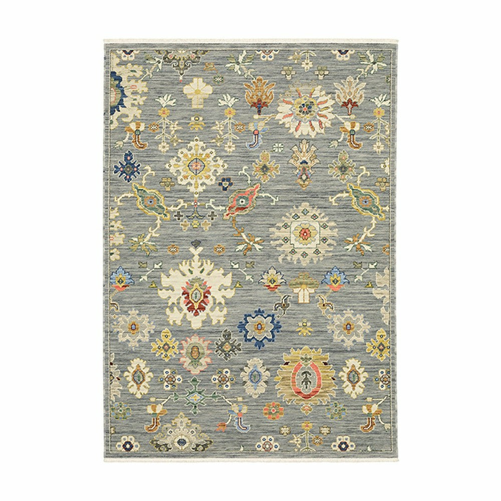 Saluda Jewels Wool Rug | Plow & Hearth