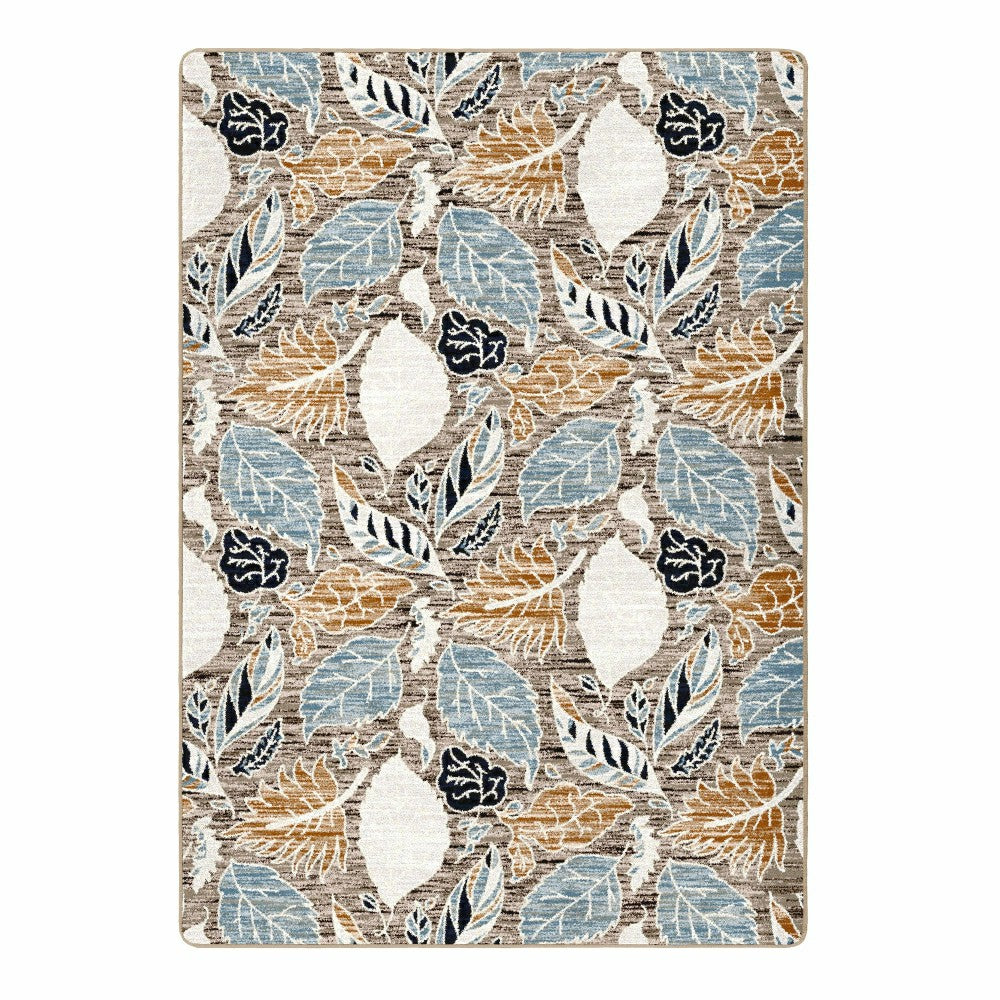Leaves EnduraStran Area Rug, 4' x 5' | Plow & Hearth