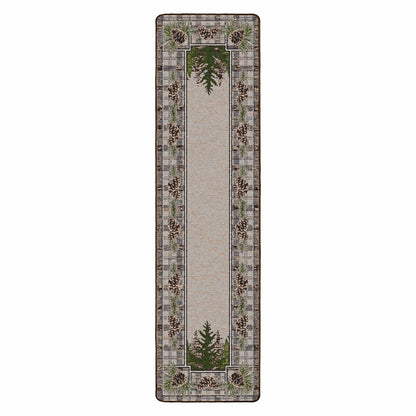 Pine Cone Valley Plaid Rug | Plow & Hearth