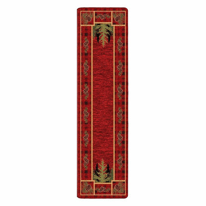 Pine Cone Valley Plaid Rug | Plow & Hearth