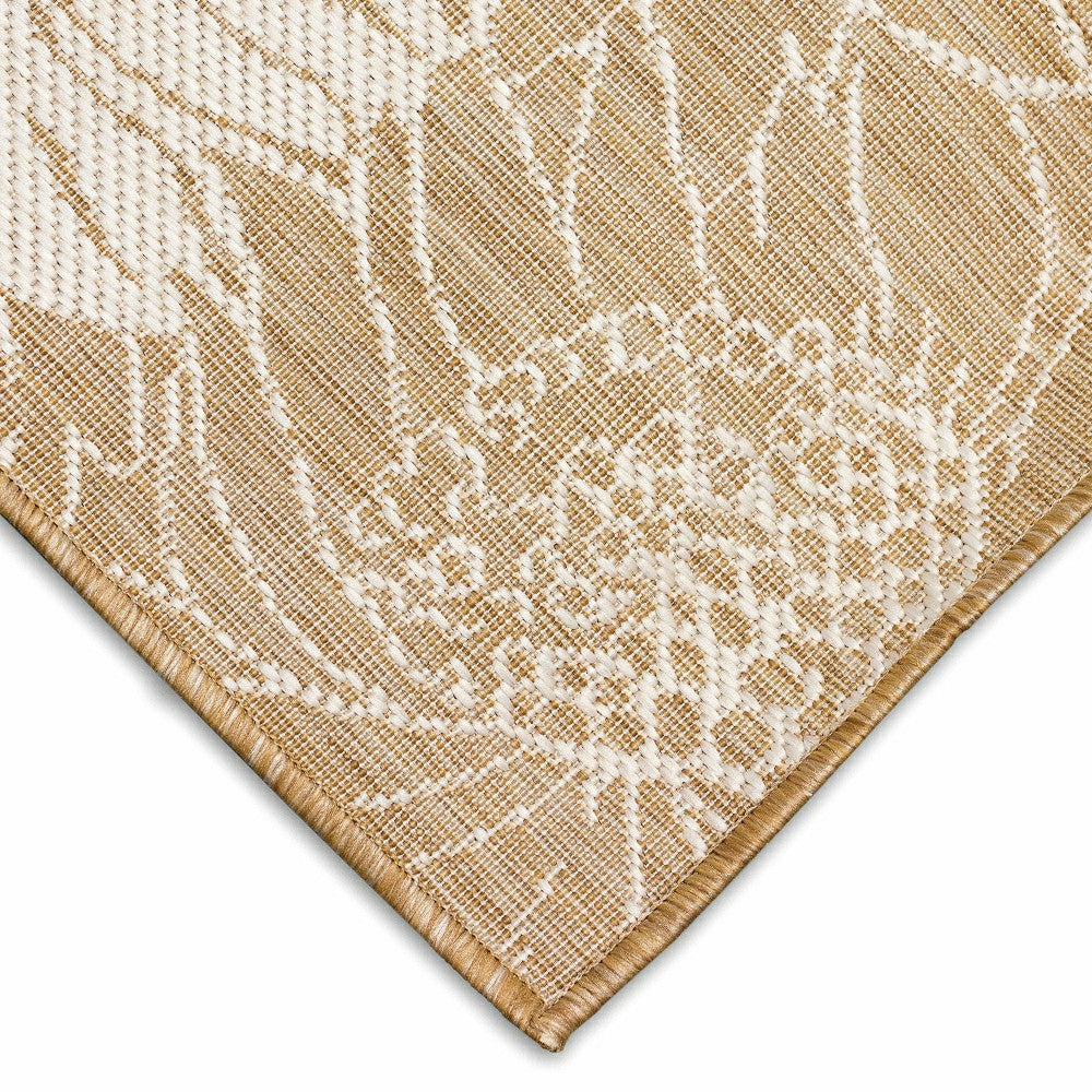 Indoor/Outdoor Sunflower Rug, 7'10" x 9'10" | Plow & Hearth