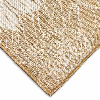 Indoor/Outdoor Sunflower Rug, 7'10" x 9'10" | Plow & Hearth
