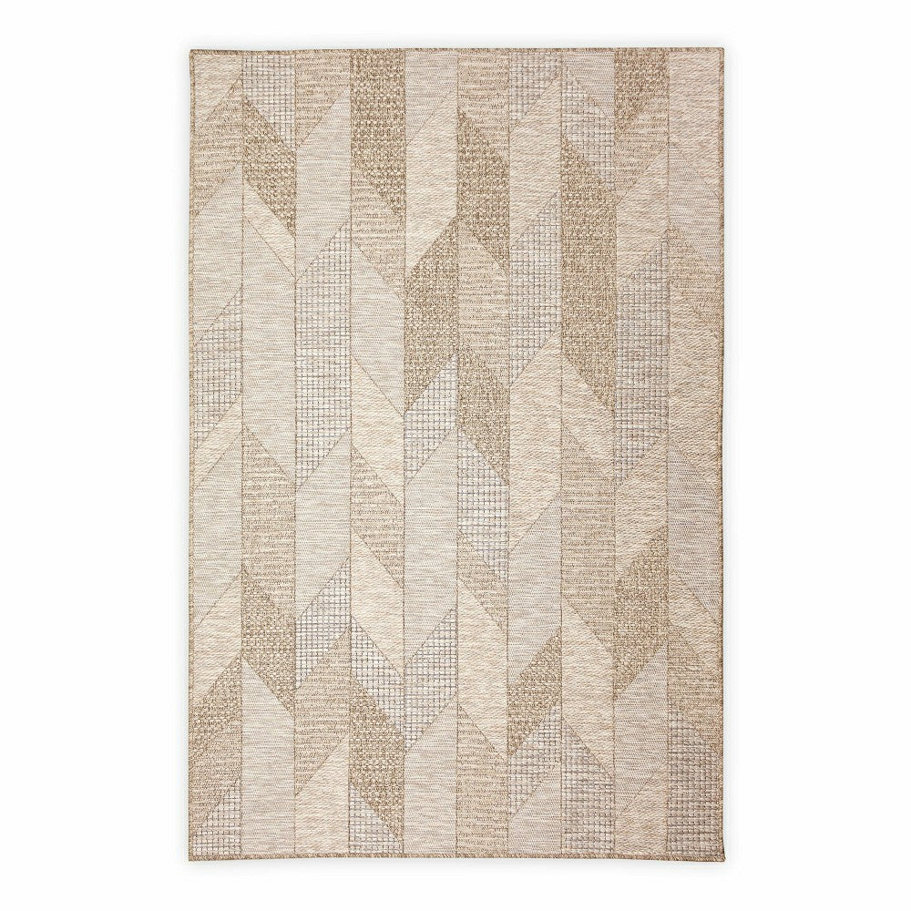 Beachcomber Angles Indoor/Outdoor Rug | Plow & Hearth