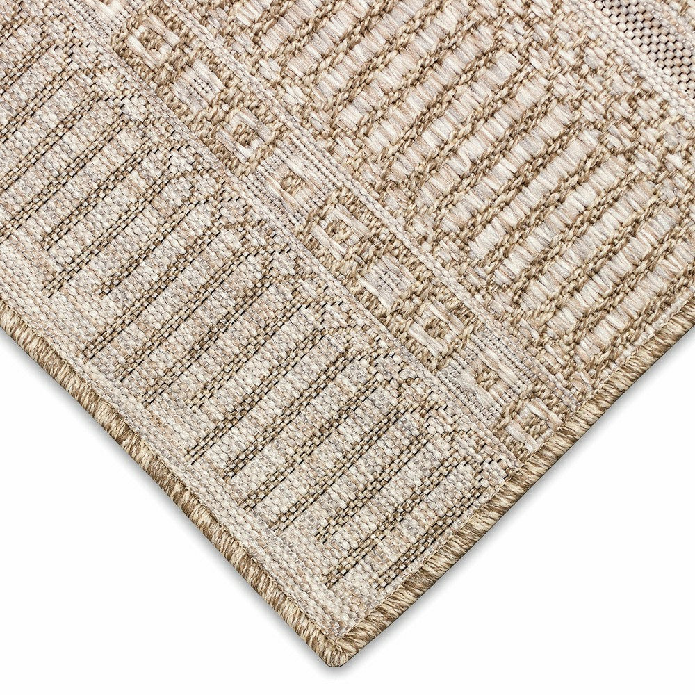Indoor/Outdoor Beachcomber Striped Rug, 5'3" x 7'3" | Plow & Hearth