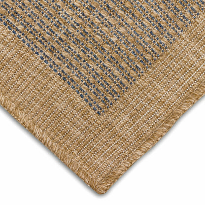 Indoor/Outdoor Toulouse Border Print Rug, 7'10" x 9'10" | Plow & Hearth