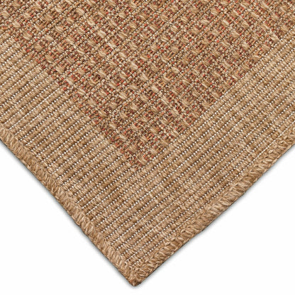 Indoor/Outdoor Toulouse Border Print Rug, 7'10" x 9'10" | Plow & Hearth