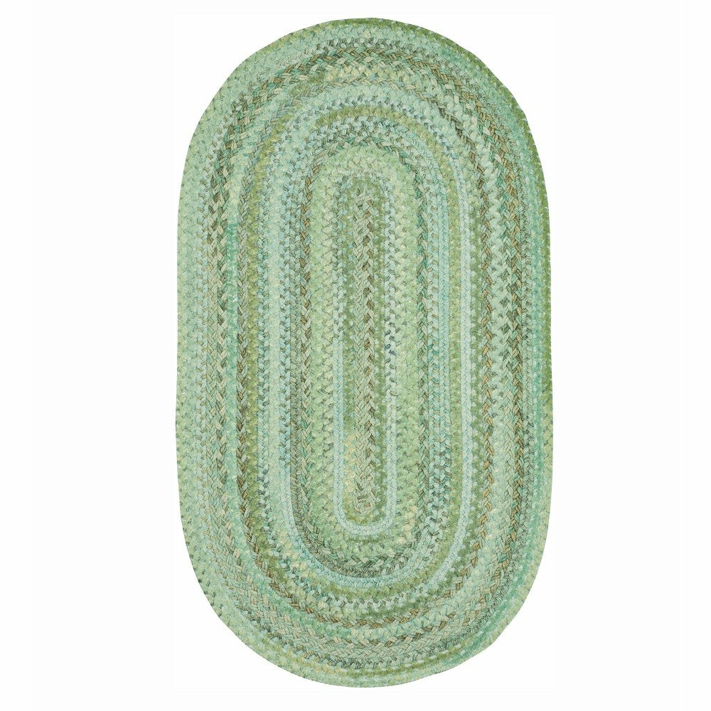 Oval Riverview Wool Blend Braided Rug, 3' x 5' | Plow & Hearth