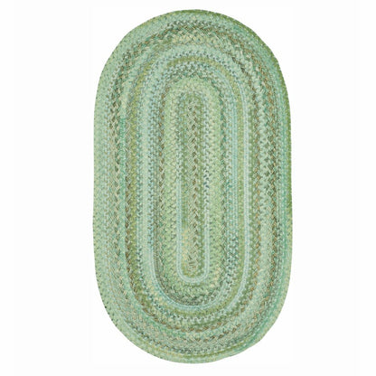 Oval Riverview Wool Blend Braided Rug, 3' x 5' | Plow & Hearth