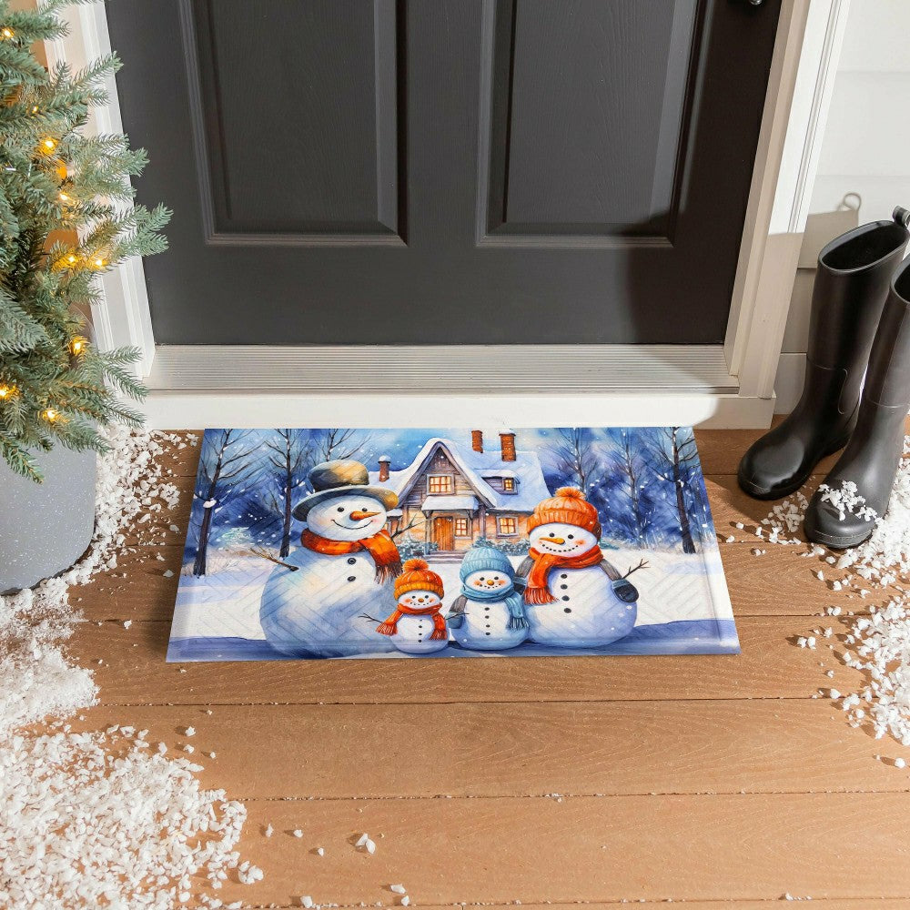 Snow Place Like Home Embossed Mat | Plow & Hearth