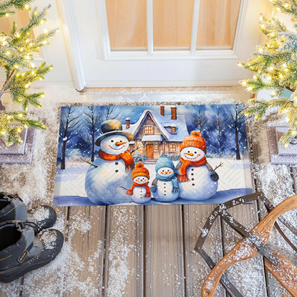 Snow Place Like Home Embossed Mat | Plow & Hearth