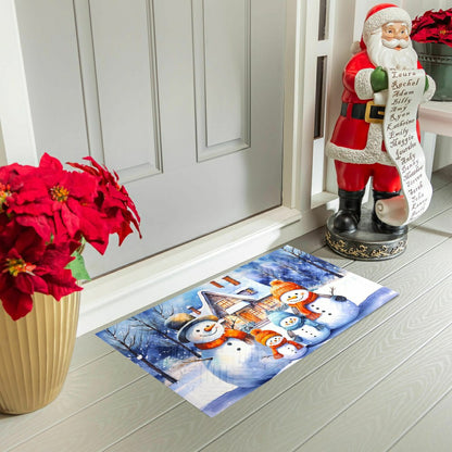 Snow Place Like Home Embossed Mat | Plow & Hearth