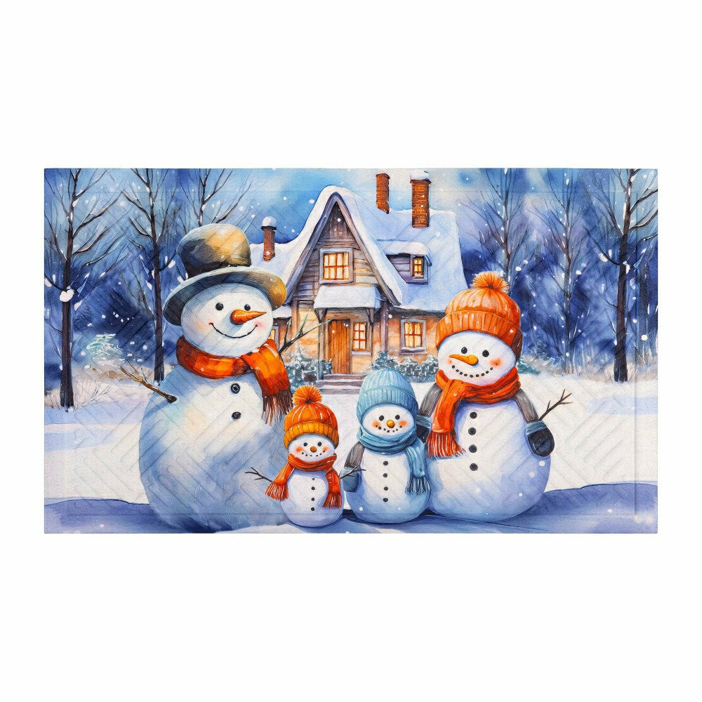 Snow Place Like Home Embossed Mat | Plow & Hearth