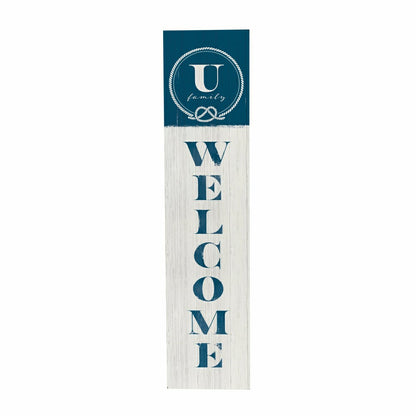 Coastal Porch Leaner Nautical Monogram 46" U | Plow & Hearth