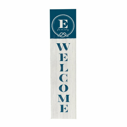Coastal Porch Leaner Nautical Monogram 46" E | Plow & Hearth