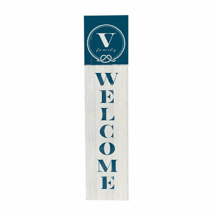 Coastal Porch Leaner Nautical Monogram 46" V | Plow & Hearth
