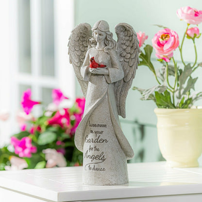 Memorial Garden Angel Resin Statuary, 12"H | Plow & Hearth