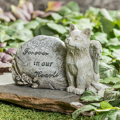 Memorial Remembrance Cat Garden Stone | Plow & Hearth