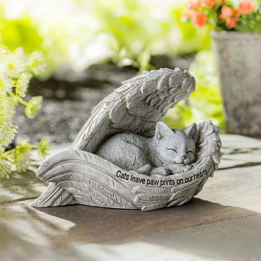 Memorial Forever Cat Garden Stone | Plow & Hearth