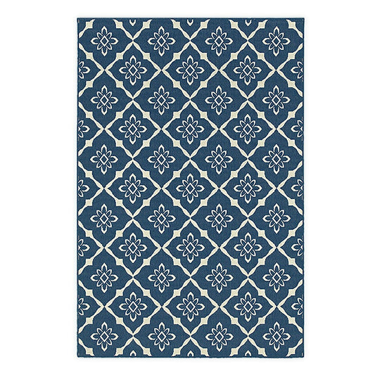 Lexington Trellis Rug, 7'10" dia. | Plow & Hearth
