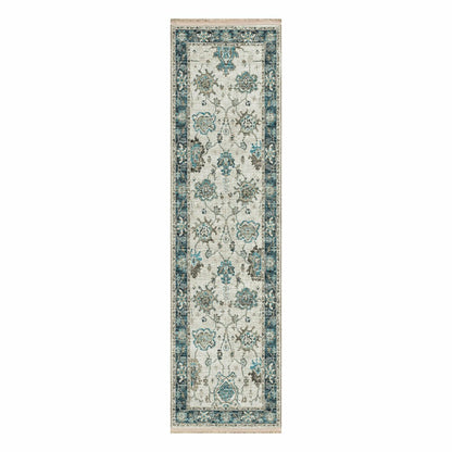 Marietta Border Rug, 2'3 x 12' Runner | Plow & Hearth