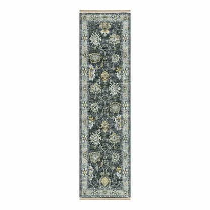 Marietta Border Rug, 2'3 x 12' Runner | Plow & Hearth