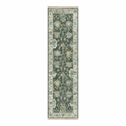 Marietta Border Rug, 2'3 x 12' Runner | Plow & Hearth