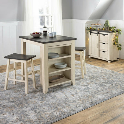 Wakefield Border Polyester Rug | Plow & Hearth
