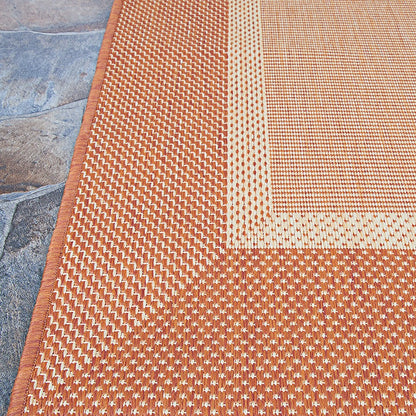 Veranda Framework Indoor/Outdoor Polypropylene Rug | Plow & Hearth