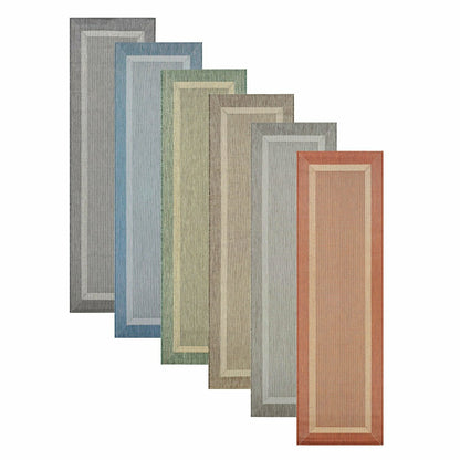 Veranda Framework Indoor/Outdoor Polypropylene Rug | Plow & Hearth