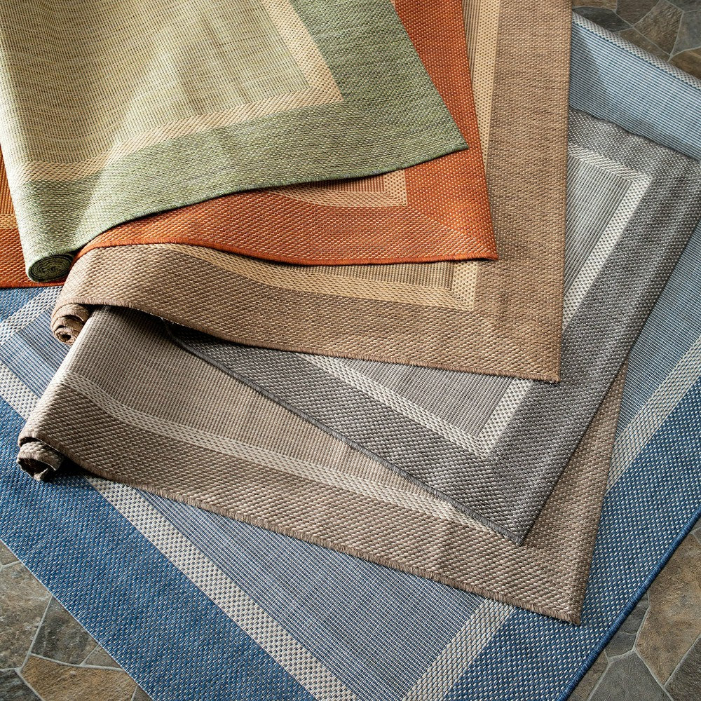 Veranda Framework Indoor/Outdoor Polypropylene Rug | Plow & Hearth
