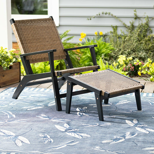 Indoor/Outdoor Dragonfly Rug, 4'10" x 7'6" | Plow & Hearth
