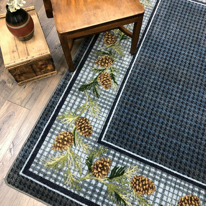 Sweetwater Pine Plaid EnduraStran Area Rug | Plow & Hearth