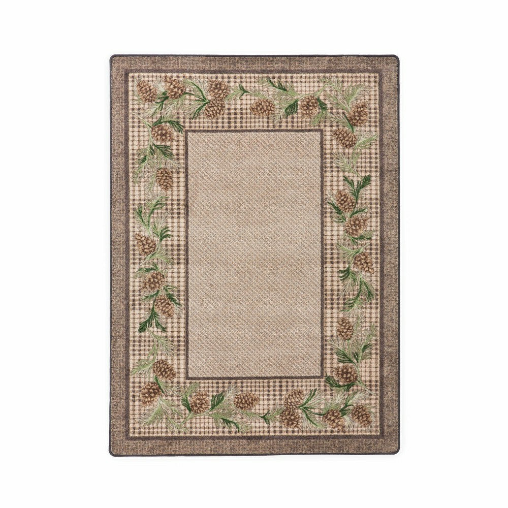 Sweetwater Pine Plaid EnduraStran Area Rug | Plow & Hearth