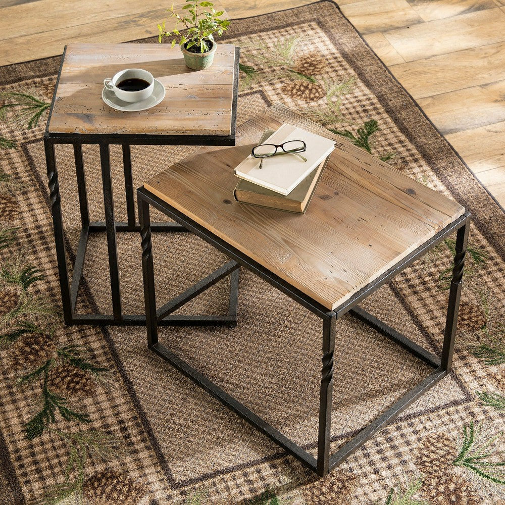Sweetwater Pine Plaid EnduraStran Area Rug | Plow & Hearth