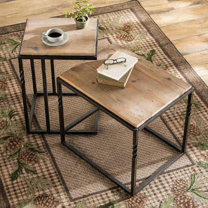 Sweetwater Pine Plaid EnduraStran Area Rug | Plow & Hearth