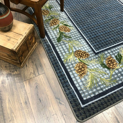 Sweetwater Pine Plaid EnduraStran Area Rug | Plow & Hearth