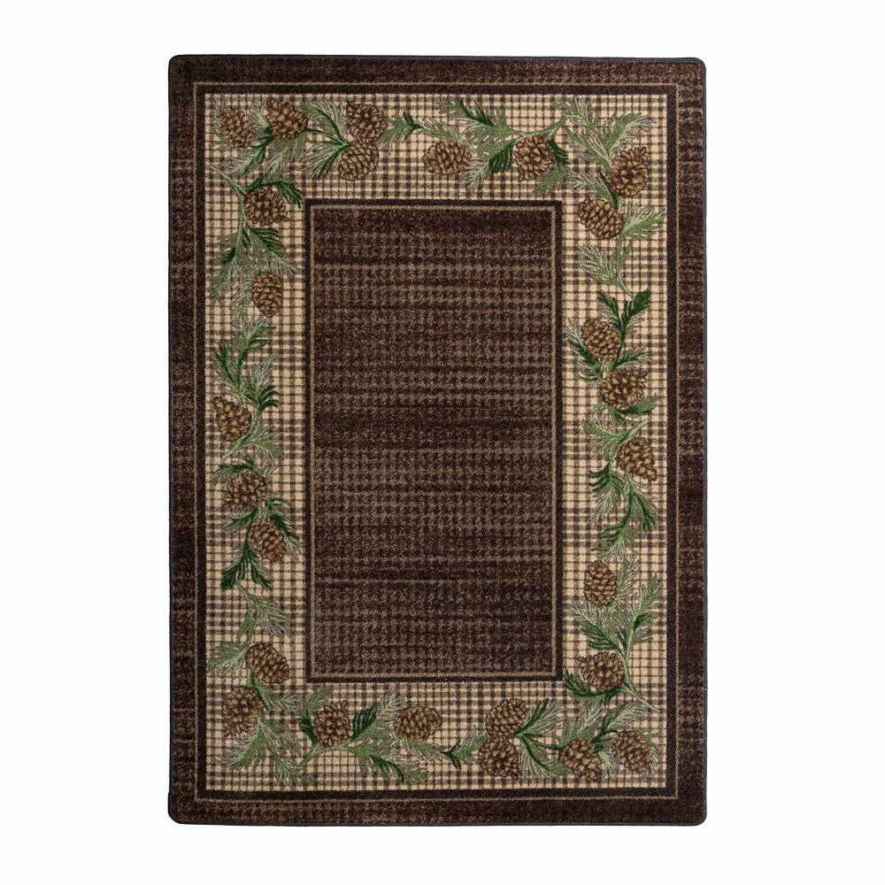 Sweetwater Pine Plaid EnduraStran Area Rug | Plow & Hearth
