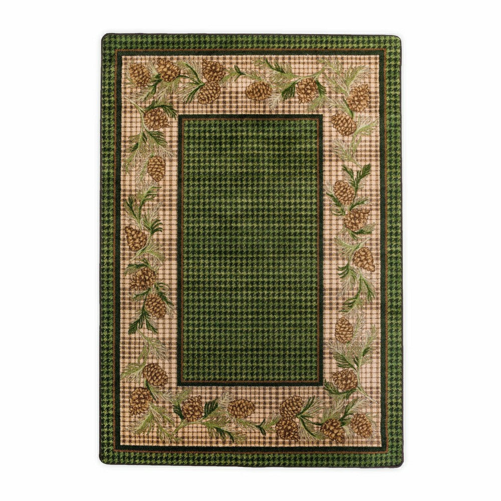 Sweetwater Pine Plaid EnduraStran Area Rug | Plow & Hearth