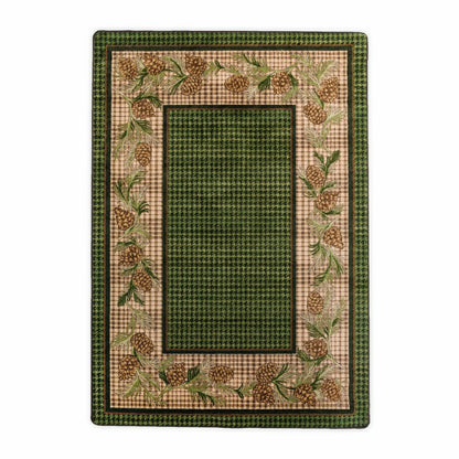 Sweetwater Pine Plaid EnduraStran Area Rug | Plow & Hearth
