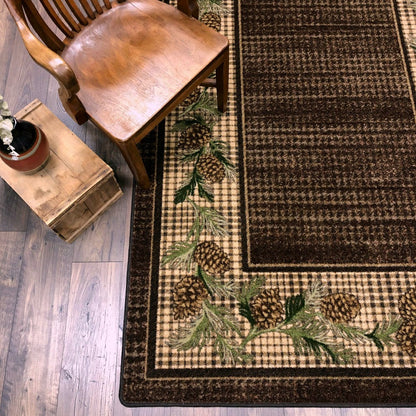 Sweetwater Pine Plaid EnduraStran Area Rug | Plow & Hearth