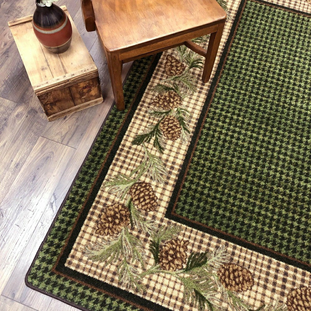 Sweetwater Pine Plaid EnduraStran Area Rug | Plow & Hearth