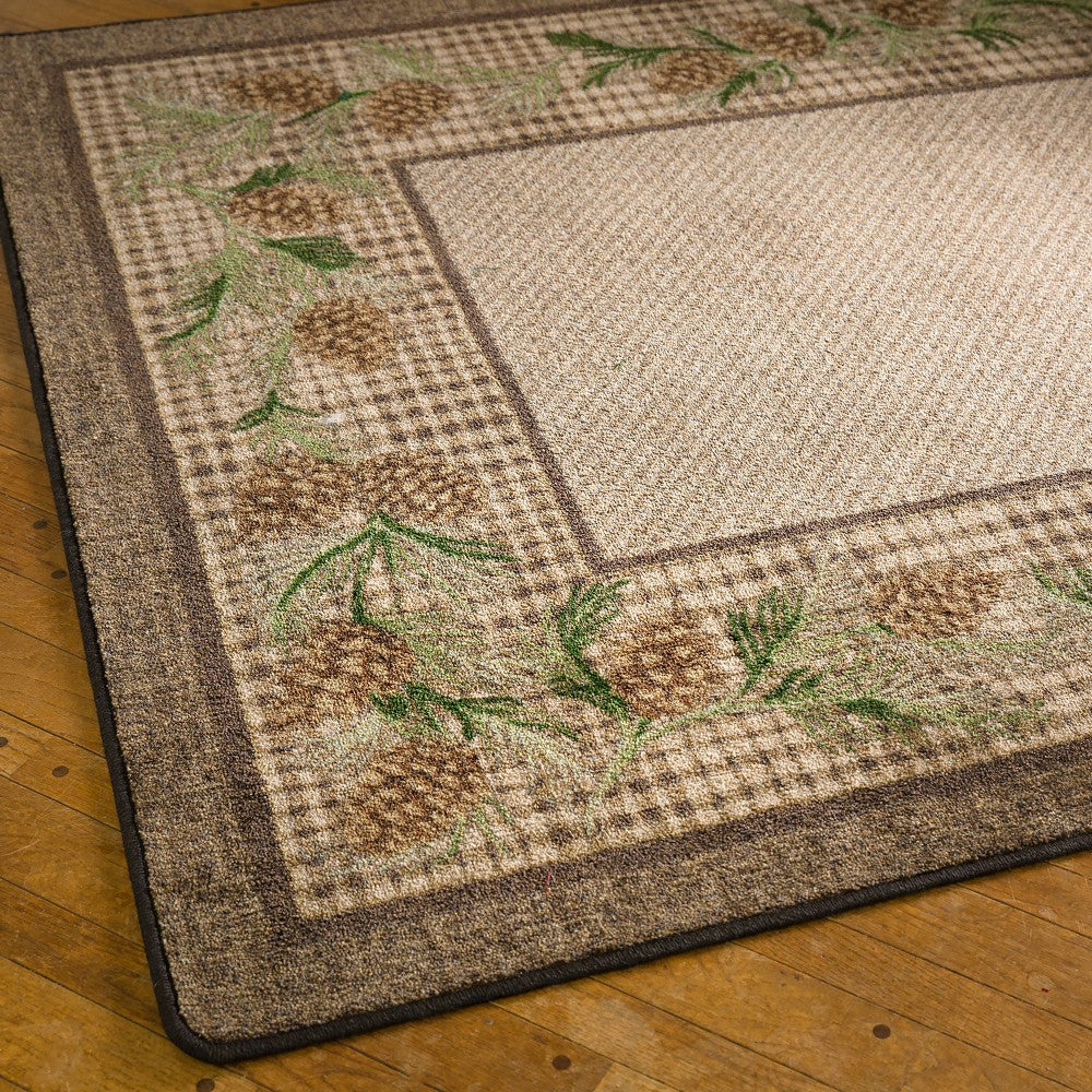 Sweetwater Pine Plaid EnduraStran Area Rug | Plow & Hearth