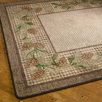 Sweetwater Pine Plaid EnduraStran Area Rug | Plow & Hearth