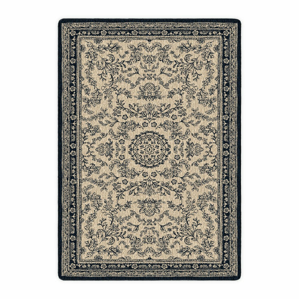 Porcelain Garden EnduraStran® Rug, 4' x 5' | Plow & Hearth