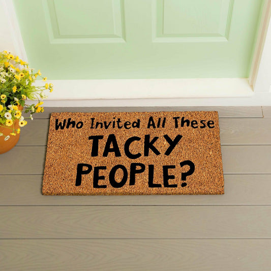 Tacky People Coir Mat | Plow & Hearth