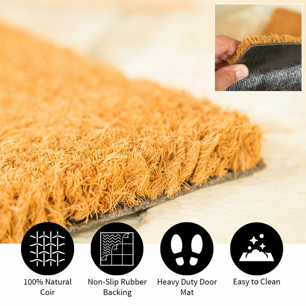 Caution Coir Mat | Plow & Hearth