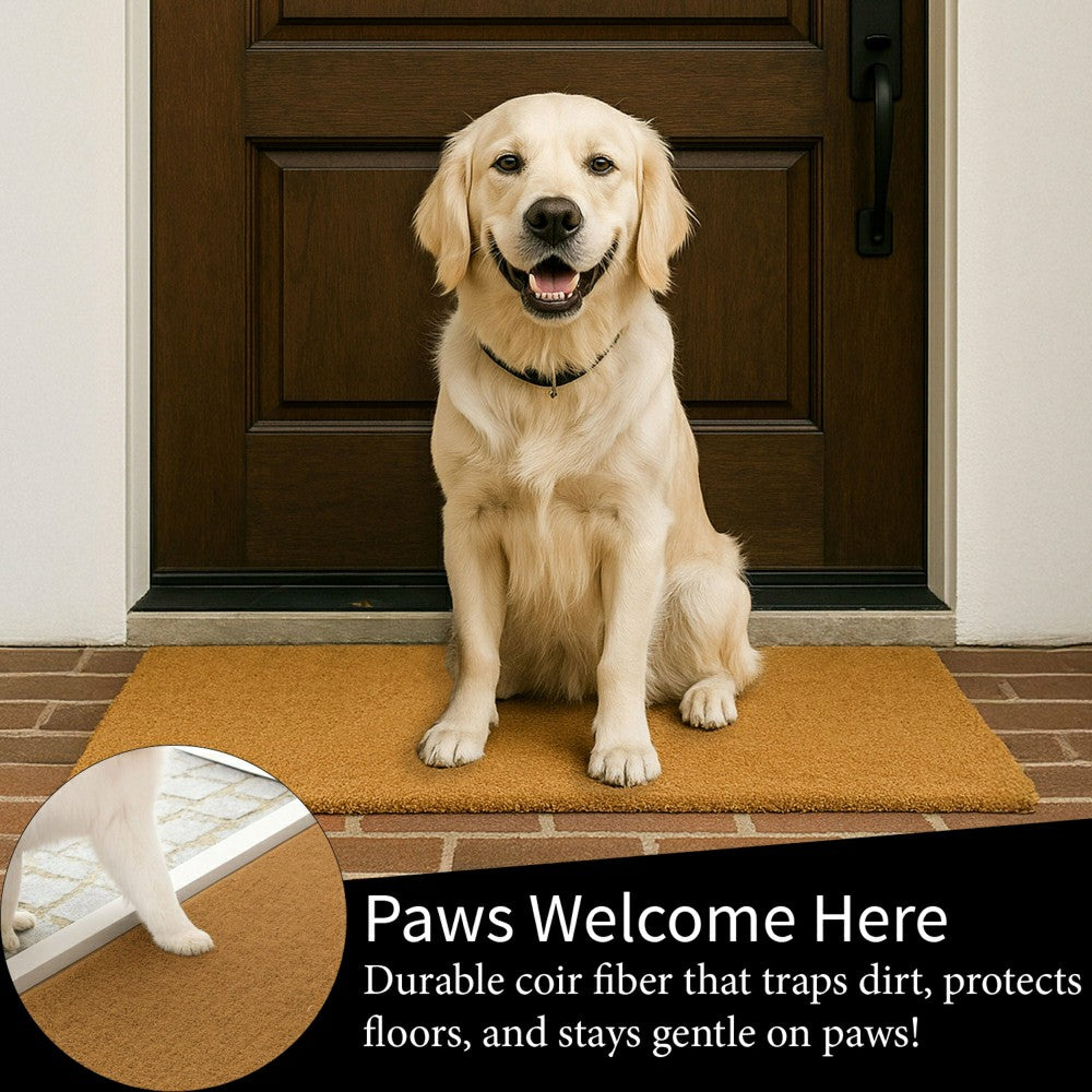 Caution Coir Mat | Plow & Hearth