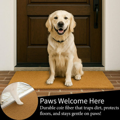 Caution Coir Mat | Plow & Hearth